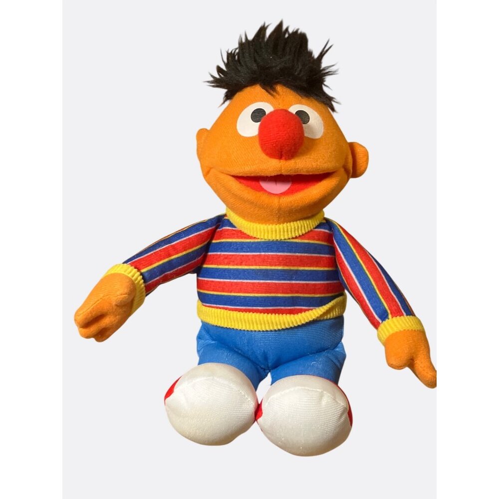 Sesame Street Ernie Plush Toy 10" By Hasbro 2010